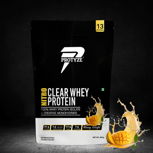 Nitro Clear Whey Protein Isolate, Mango Delight 13 Servings